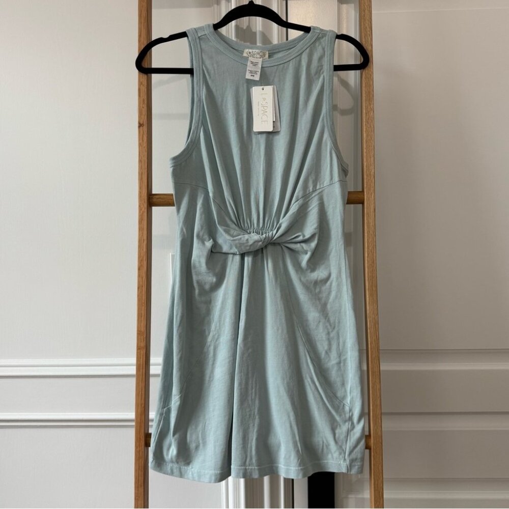 LSPACE Seaview Mini Dress - Sky Blue - Size M - NWT - Picture 1 of 8